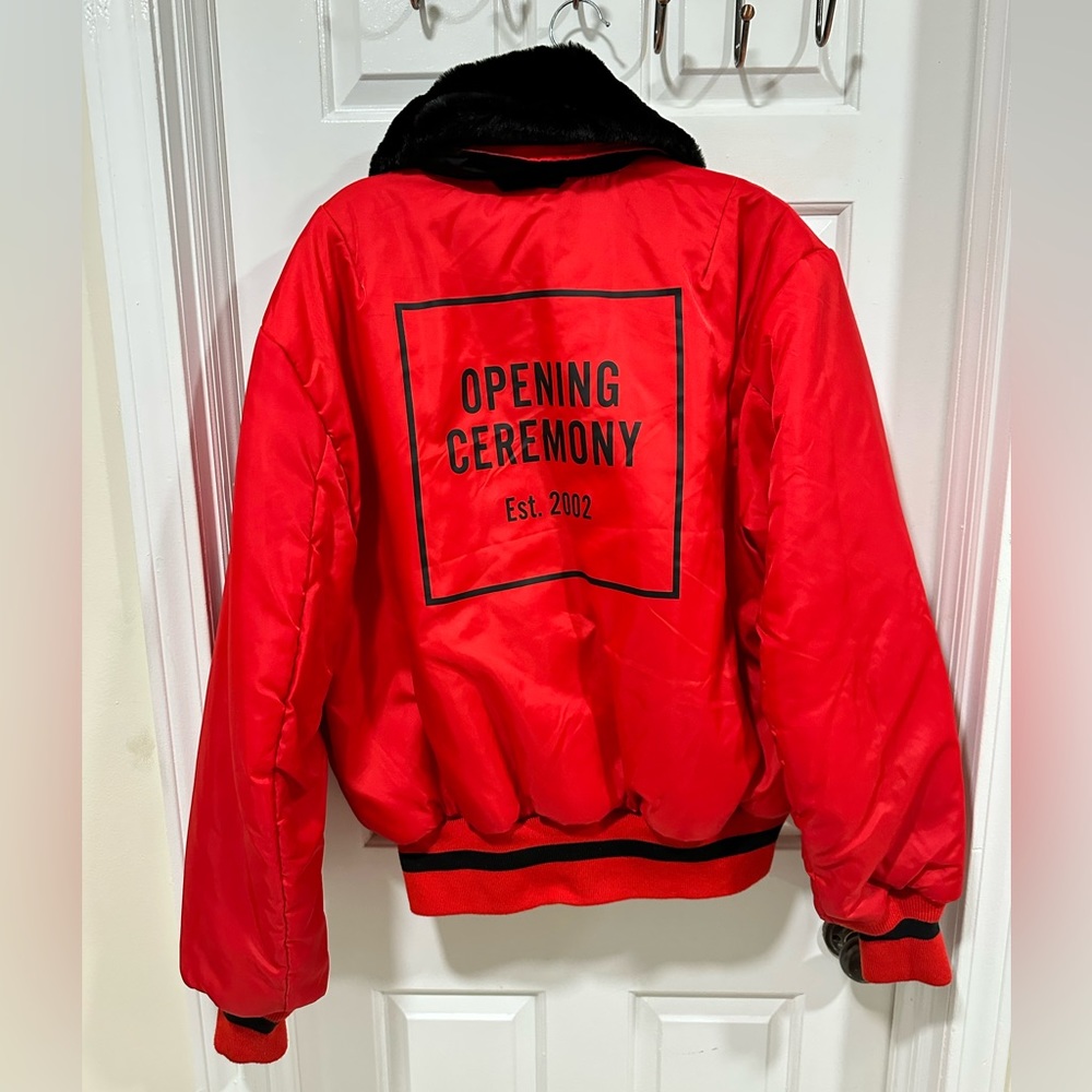 NWT Opening Ceremony x Alpha Industries Bomber REVERSIBLE Jacket